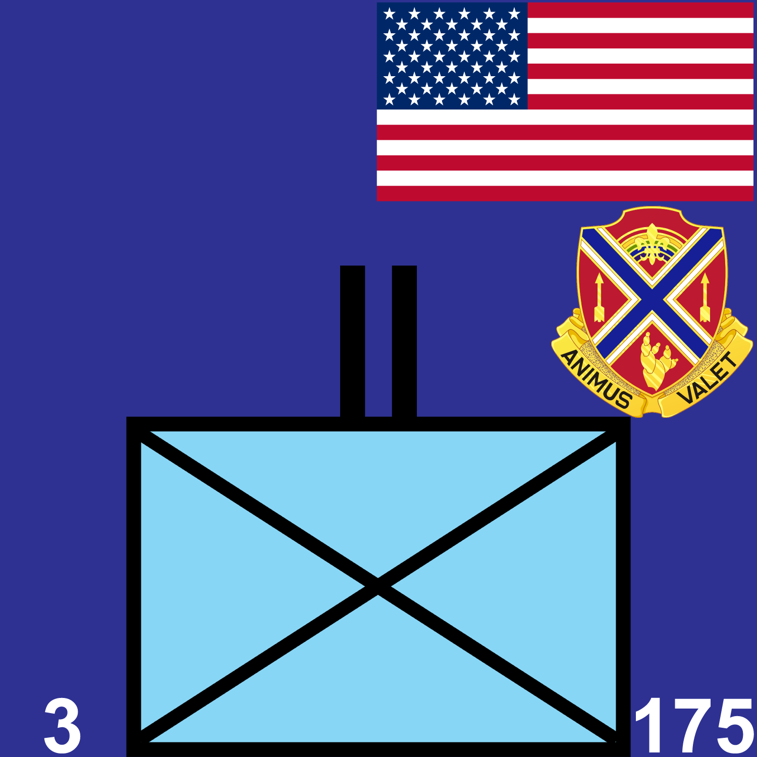 3d Battalion, 175th Infantry Regiment icon